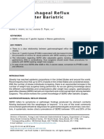 Gastroesophagealreflux Diseaseafterbariatric Procedures: Maria S. Altieri,, Aurora D. Pryor