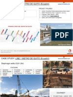 Case Study: Line 1 Metro de Quito (Ecuador) : Project Specifications Project Figures