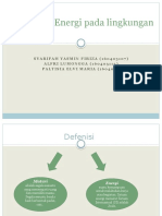 Materi Dan Energi Pada Lingkungan