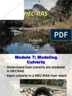 Module 7 HECRAS Culverts 2016