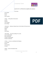 ActivateB1GrammarTest 1 PDF