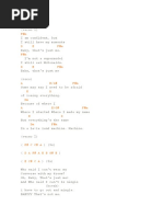Chandelier Chords Arreglo