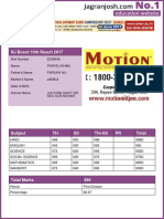 Rajasthan Class 10 Result