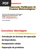 PBQ8-Separação-purificação de Bioprodutos-Alterações Bioquímicas Em Alimentos