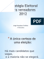 Curso para Vereadoras PDT 2012