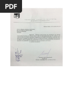 Comunicación del PJ a Randazzo 