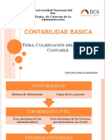 Culminacion Del Proceso Contable