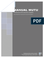 Contoh Manual Mutu