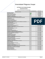 Grade Curricular de ADM