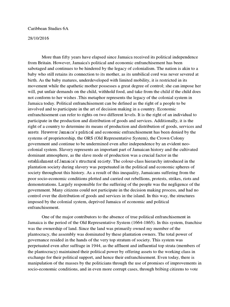 Caribbean studies ia picture