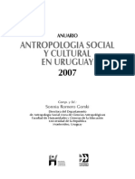 Sonnia Romero - Antropologia Social y Cultural en Uruguay 2007 PDF