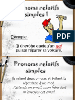 Pronoms Relatifs Simples 1