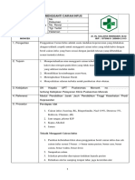 Download SOP MENGGANTI CAIRAN INFUS -docx by fauzan SN351327423 doc pdf