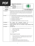 Download SOP MENGGANTI CAIRAN INFUS -docx by fauzan SN351327423 doc pdf