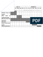 Rangka Jadual Kerja Proposal