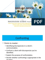 Counseling Model (Stage 2) : Nasrudin Subhi