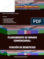 Planificación minado convencional