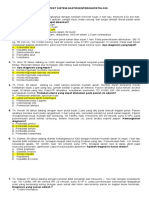 Post Test Sistem Gastroenterohepatologi