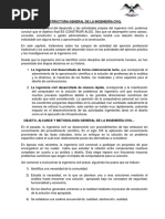 Estructura General de La Ing. Civil