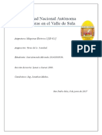 Tarea Unidad I Maquinas Electricas I