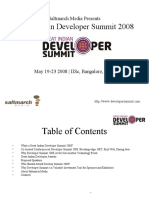 Great Indian Developer Summit 2008: Saltmarch Media Presents