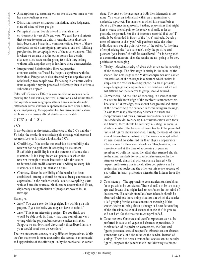 7C + 4S | PDF | Stereotypes | Bias