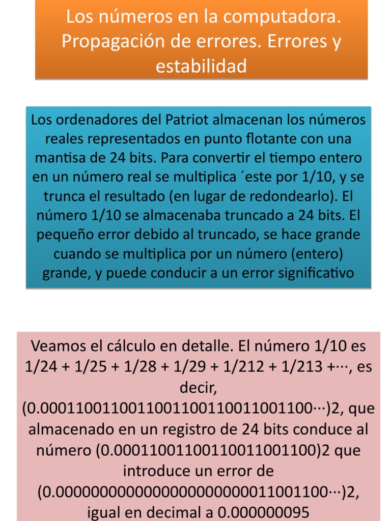 Los Números en La Computadora PDF Poco Decimal