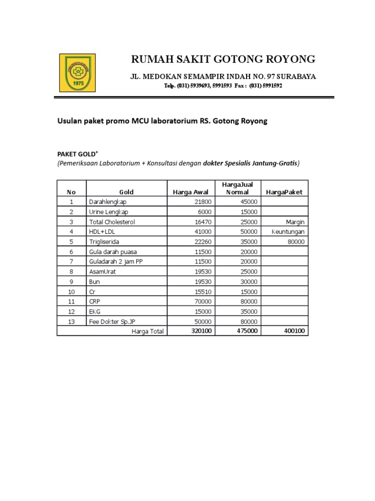 Paket Gold