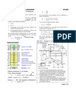 Precast Corbel Design Spreadsheet