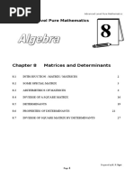 Matrices and Determinants