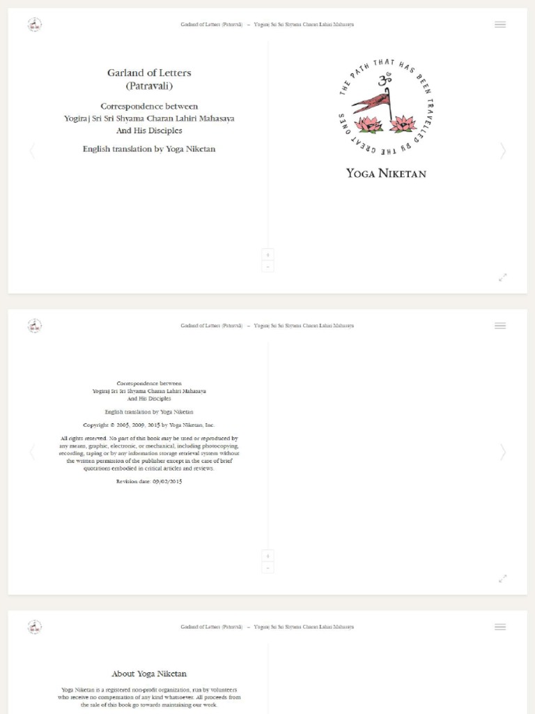 Garland of Letters PDF