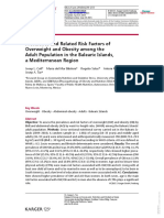 Prevalence and Related Risk Factors For Obesity