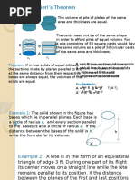 The Cavalieri's Theorem