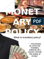 Monet ARY Policy