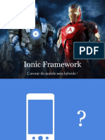 Ionic Framework Introduction