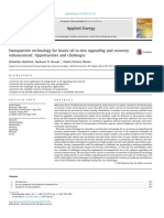 Nanoparticle Technology For Heavy Oil In-Situ Upgrading and Recovery