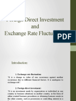 Foreign Direct Investment and Exchange Rate Fluctuations