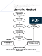 The Scientific Method: Question or Problem