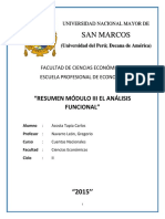 Análisis funcional y sectores institucionales en cuentas nacionales