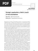 Download Strategic Organization A Field in Search of Microfoundations  by Teppo Felin SN35137109 doc pdf