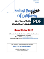 2017 Advocates Medical Board Sunset Review Final