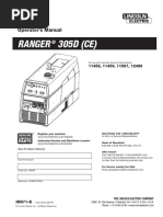 Manual Ranger 305 D Marca Lincoln