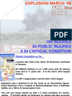 Explosion en Refineria de Texas
