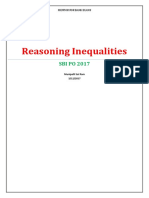 Reasoning Inequality 200 Questions
