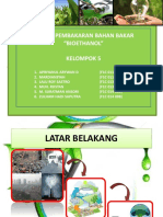 Presentasi Bioethanol