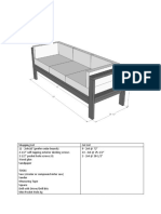 Outdoor Sofa Plans