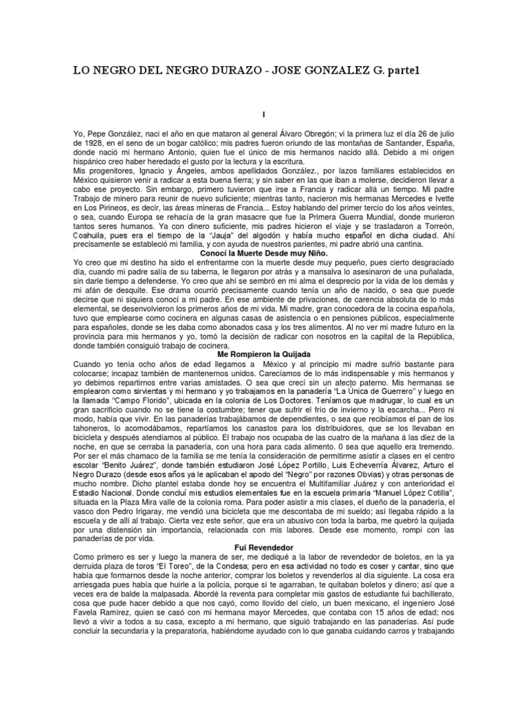Lo Negro Del Negro Durazo | PDF | Oficial general | México