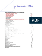 Daftar Diagnosa Keperawatan NANDA NOC Da