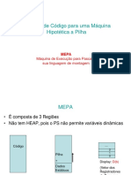 MEPA - Máquina de Execução para Pascal e Sua Linguagem de Montagem