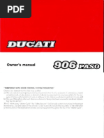 Download Owners Manual Ducati 906 Paso by rodiziano SN35139516 doc pdf